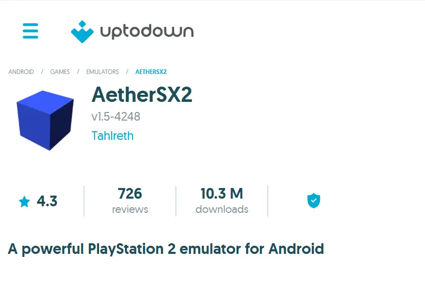 AetherSX2 emulator for android