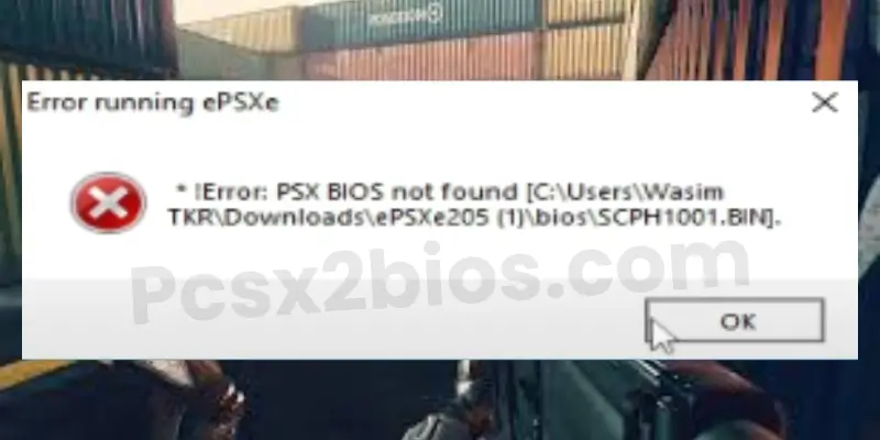 BIOS Not Found