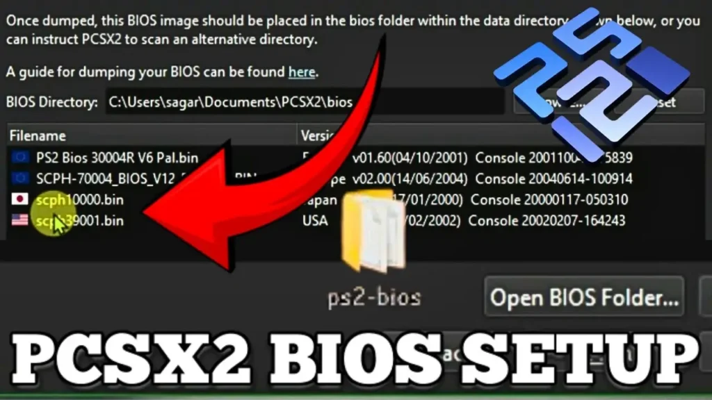 How to Use PS2 BIOS on a PC and Android - pcsx2 bios setup