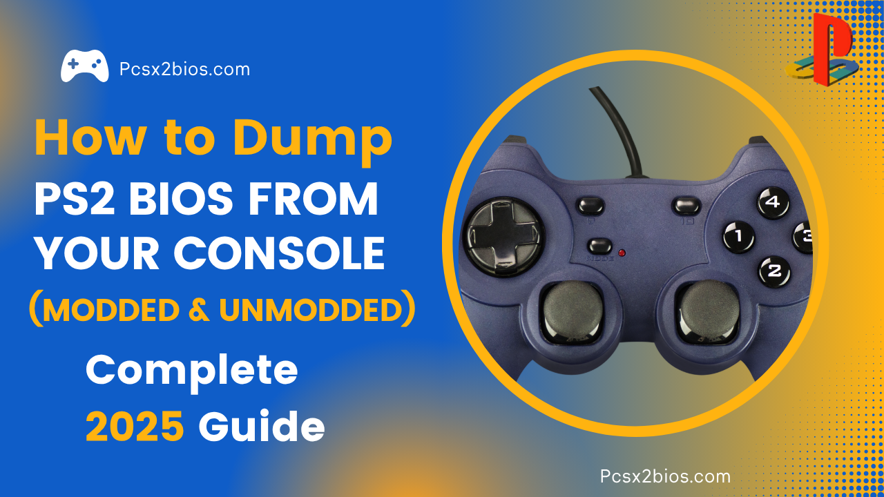 How to Safely Dump PS2 BIOS File from Your console (Works on Any Model)