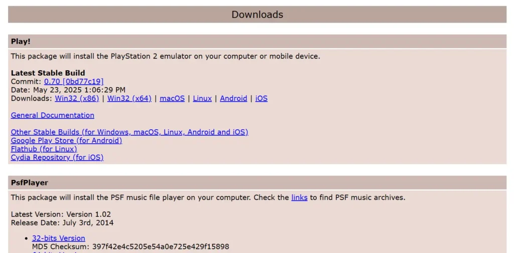 download Play! emulator for pc