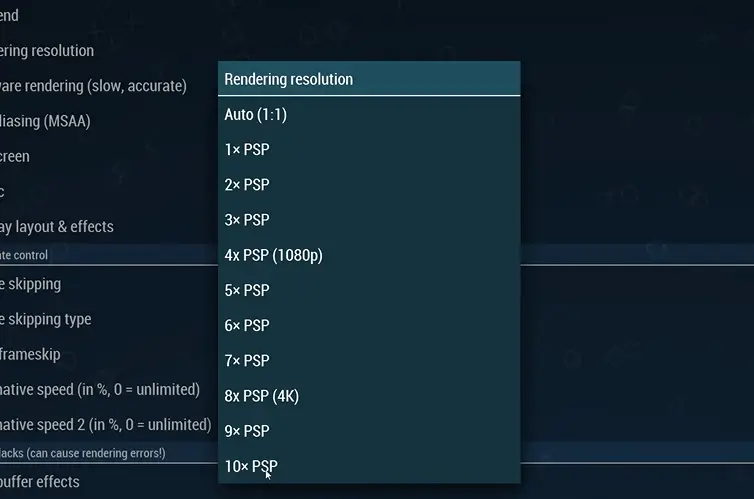display resolution