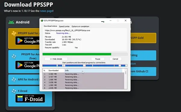 download .exe file and click run